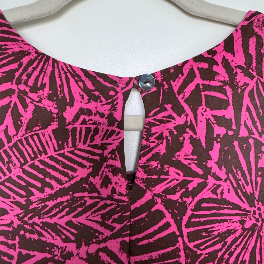 “IOLANI HAWAIIAN Pink Floral Maxi Dress, size small - Picture 5 of 5